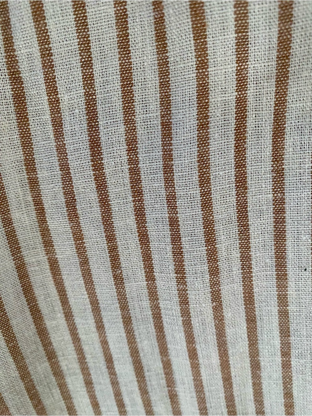 Saltwater Luxe NWT Almond Stripe Wide Leg Drawstring Pants Linen Blend M - Picture 9 of 16